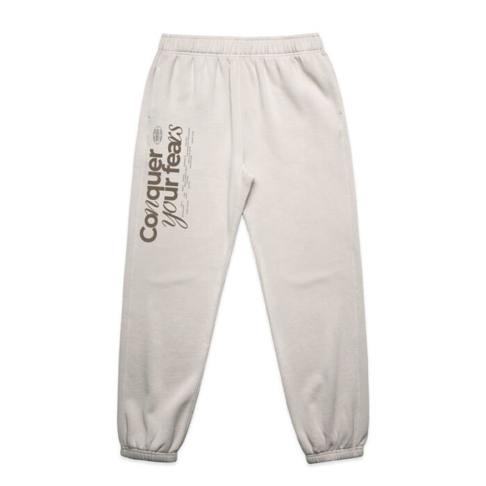 CONQUER YOUR FEARS (FADED) TRACK PANTS - Image 5