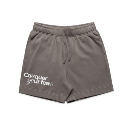 CONQUER YOUR FEARS (FADED) SHORTS - Image 3