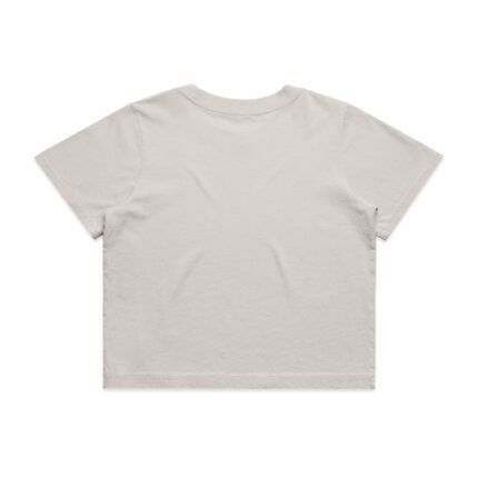 WO's ESSENTIAL HEAVY (FADED) CROP TEE - Image 4