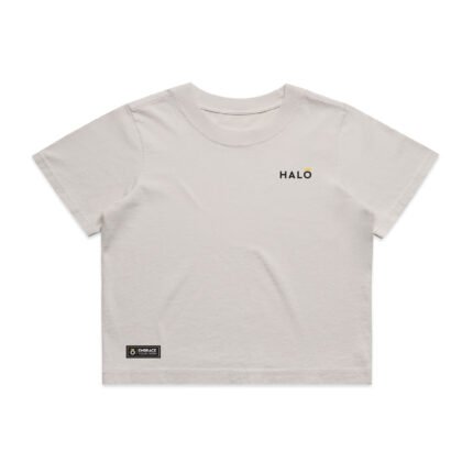 WO's ESSENTIAL HEAVY (FADED) CROP TEE - Image 3