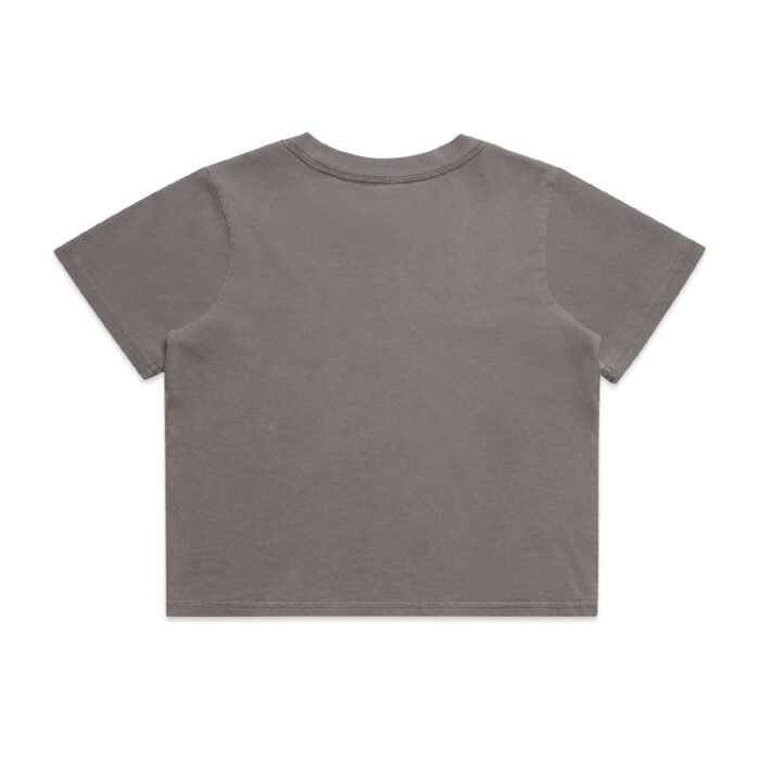 WO's ESSENTIAL HEAVY (FADED) CROP TEE - Image 2