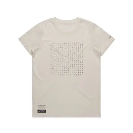 WO's OUR FATHER PRAYER TEE - Image 3