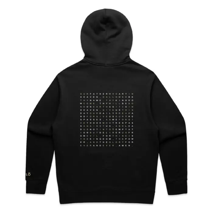 WO's OUR FATHER PRAYER HOOD - Image 2