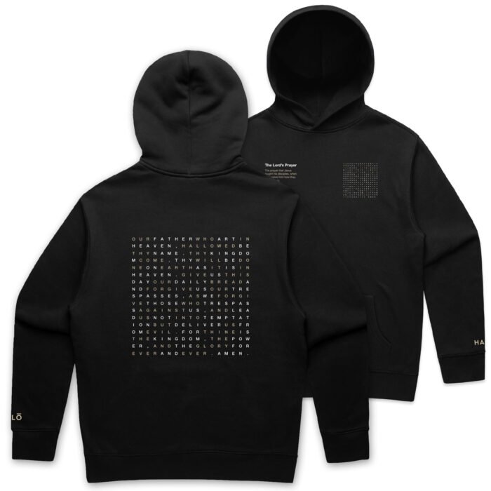 WO's OUR FATHER PRAYER HOOD - Image 1