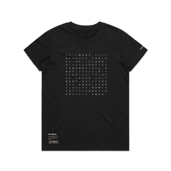 WO's HAIL MARY PRAYER TEE - Image 1