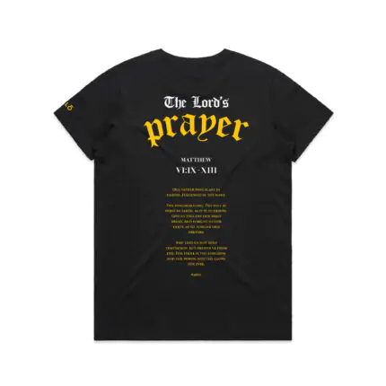 WO's THE LORD's PRAYER TEE - Image 15