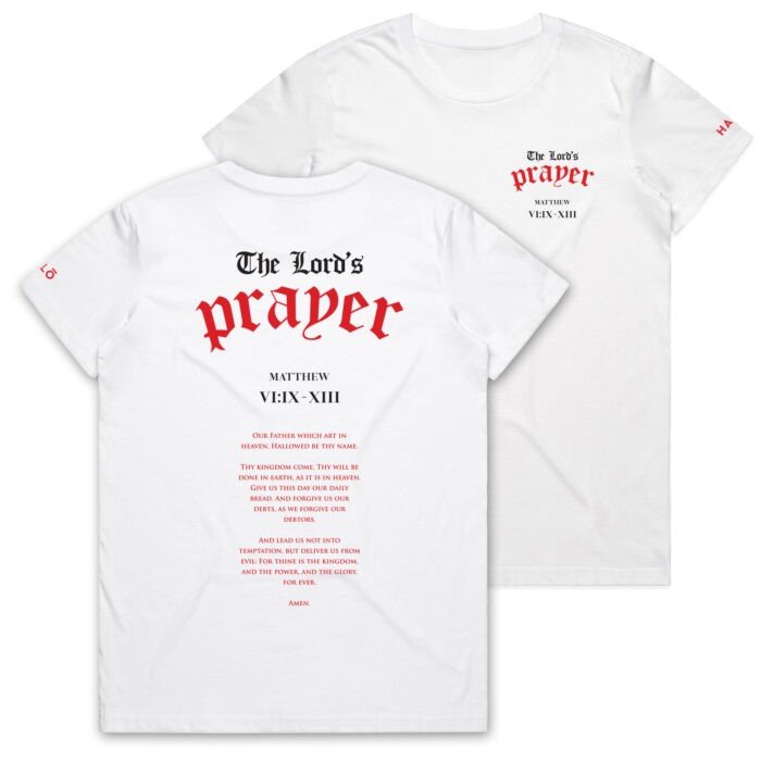 WO's THE LORD's PRAYER TEE - Image 1