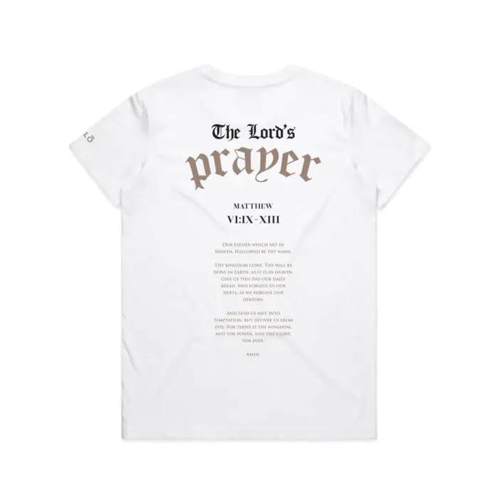 WO's THE LORD's PRAYER TEE - Image 5