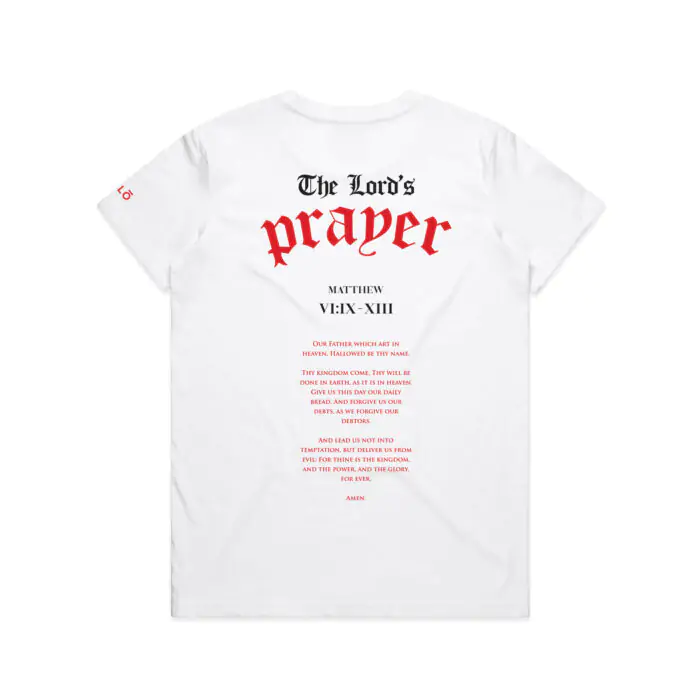 WO's THE LORD's PRAYER TEE - Image 3