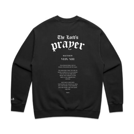 WO's THE LORD's PRAYER (FADED) CREW - Image 5
