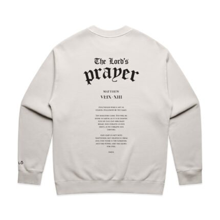WO's THE LORD's PRAYER (FADED) CREW - Image 3