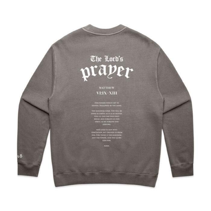 WO's THE LORD's PRAYER (FADED) CREW - Image 1
