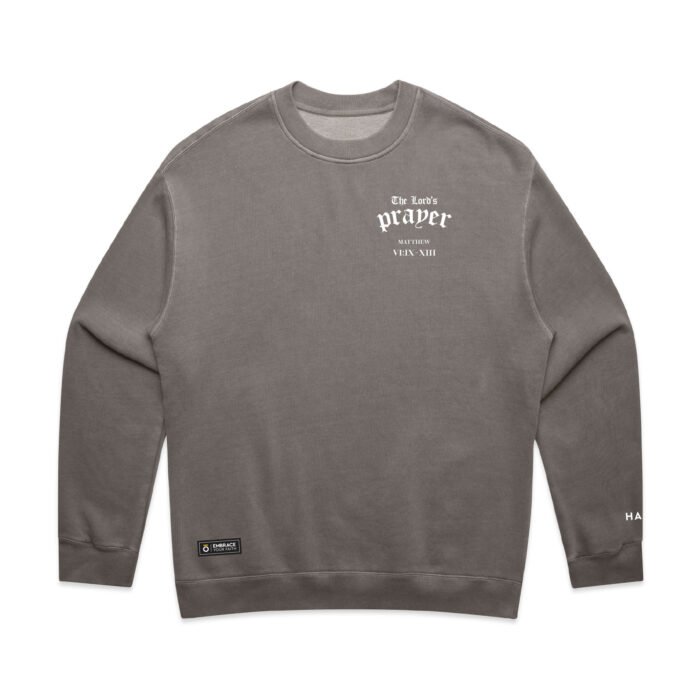 WO's THE LORD's PRAYER (FADED) CREW - Image 2