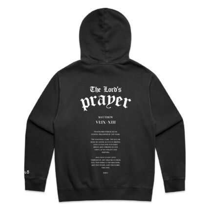 WO's THE LORD's PRAYER (FADED) HOOD - Image 6