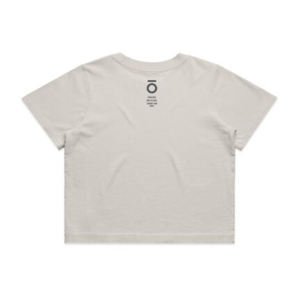 WO's CORE HEAVY (FADED) CROP TEE - Image 4