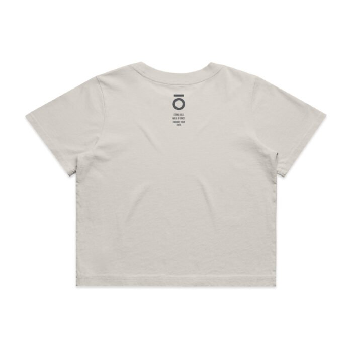 WO's CORE HEAVY (FADED) CROP TEE - Image 4