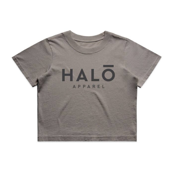 WO's CORE HEAVY (FADED) CROP TEE - Image 1
