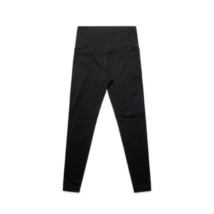HWC503 Black Core Active Leggings Back