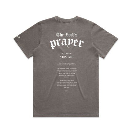 WO's THE LORD’s PRAYER (FADED) TEE - Image 4