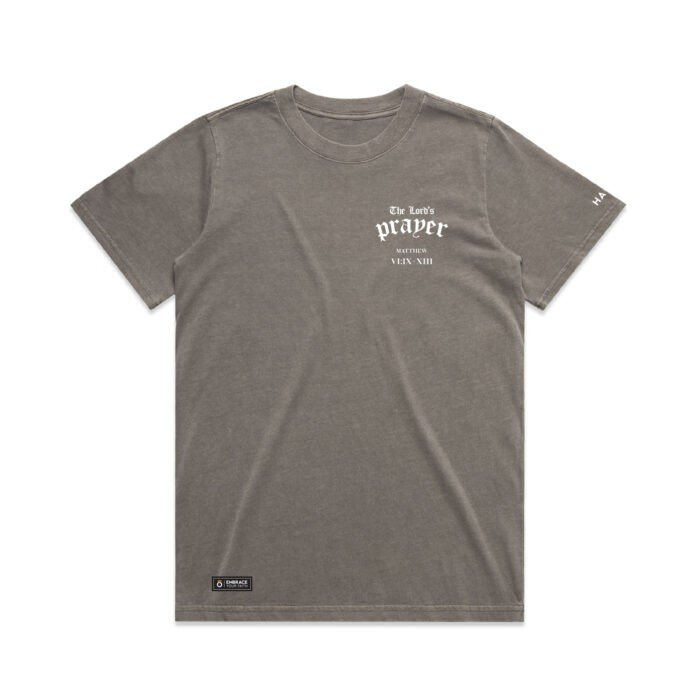 WO's THE LORD’s PRAYER (FADED) TEE - Image 5