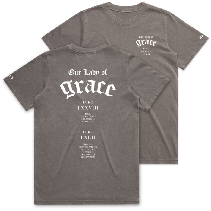 WO's OUR LADY OF GRACE (FADED) TEE - Image 1