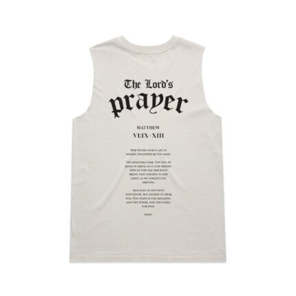 WO's THE LORD's PRAYER (FADED) TANK - Image 5