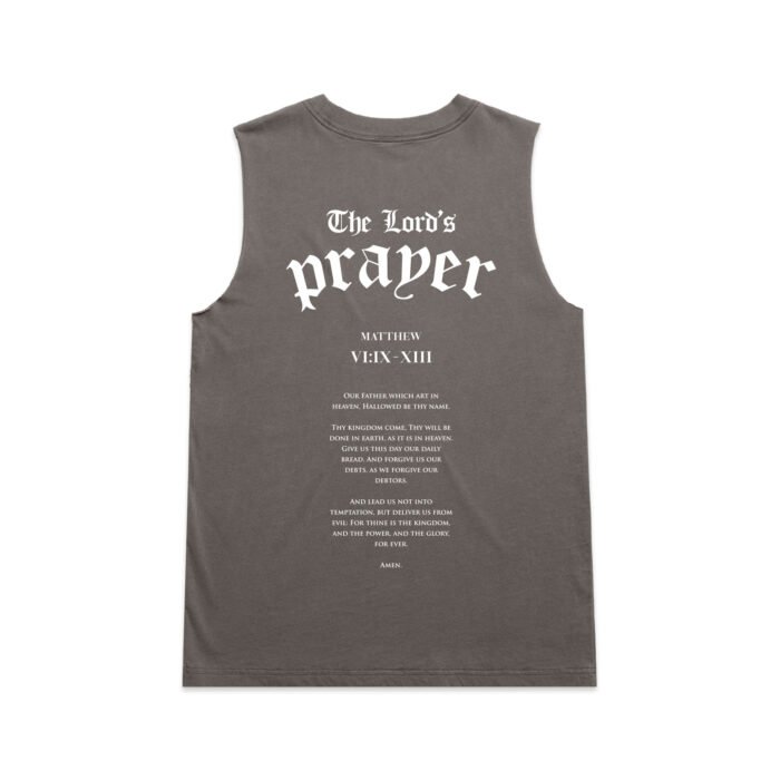 WO's THE LORD's PRAYER (FADED) TANK - Image 3