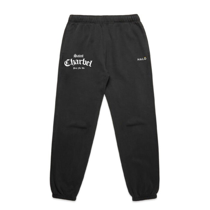 WO’s ST CHARBEL PRAY FOR US (FADED) TRACK PANTS - Image 5