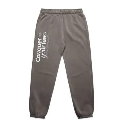 WO’s CONQUER YOUR FEARS (FADED) TRACK PANTS - Image 5