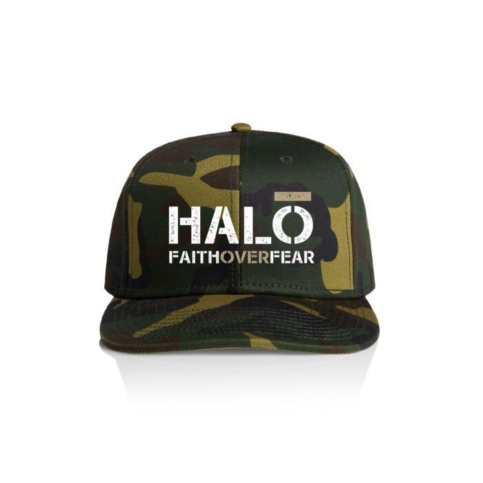 FAITH OVER FEAR CAMO CAP - Image 1