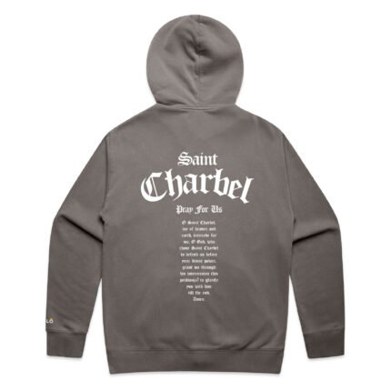 ST CHARBEL PRAY FOR US (FADED) ZIP HOOD - Image 3