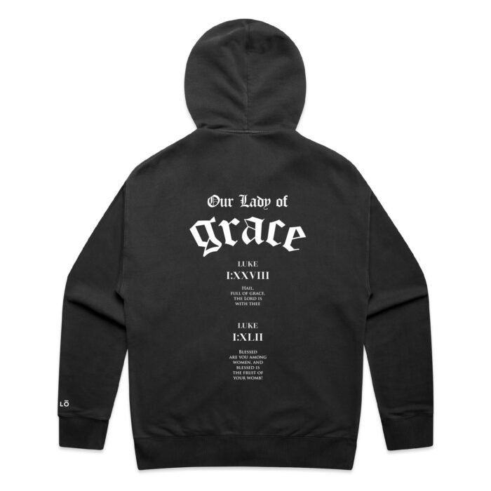 OUR LADY OF GRACE (FADED) ZIP HOOD - Image 1