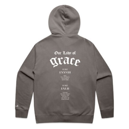 OUR LADY OF GRACE (FADED) ZIP HOOD - Image 3