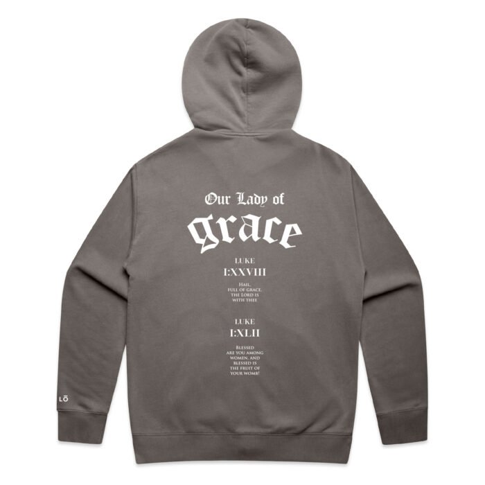 OUR LADY OF GRACE (FADED) ZIP HOOD - Image 3