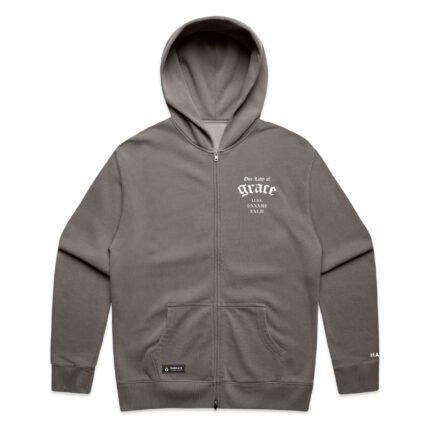 OUR LADY OF GRACE (FADED) ZIP HOOD - Image 4