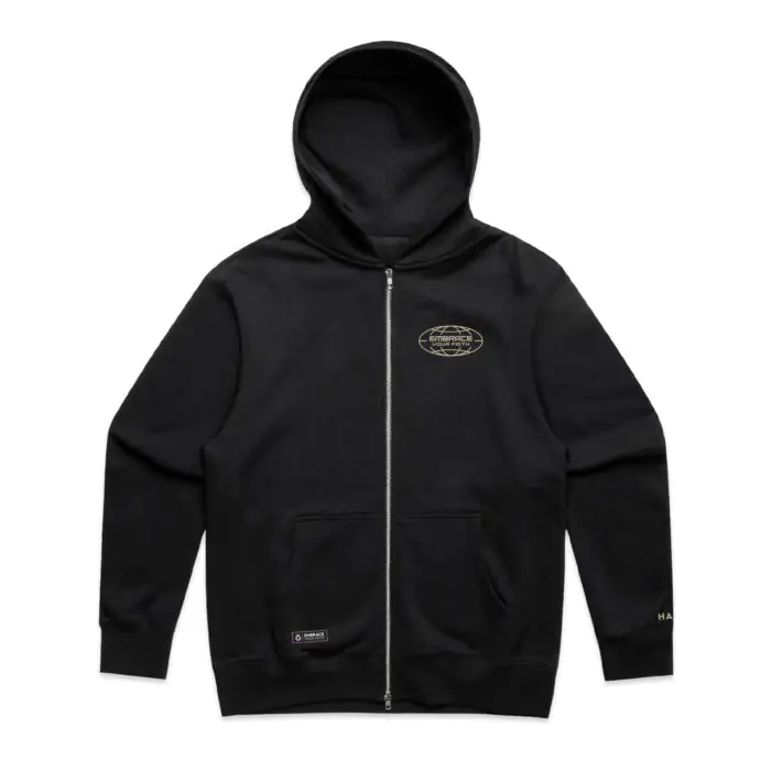 CONQUER YOUR FEARS HEAVY ZIP HOOD - Image 4