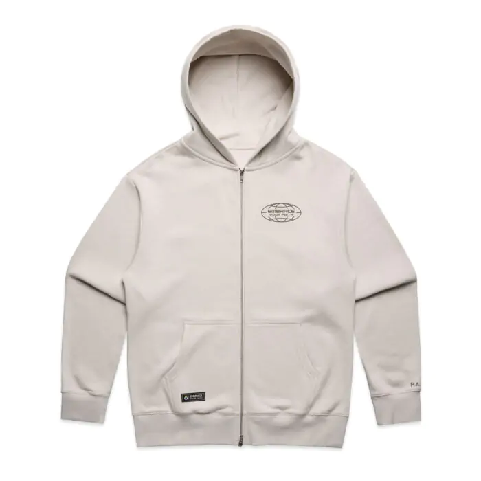 CONQUER YOUR FEARS HEAVY ZIP HOOD - Image 2