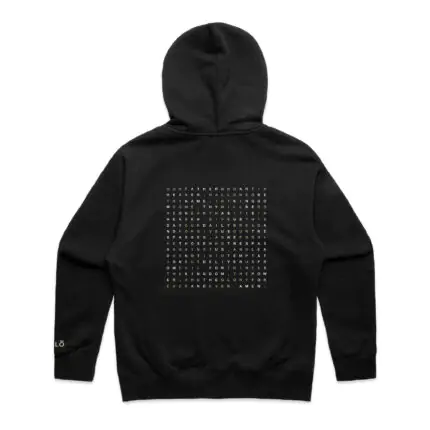 OUR FATHER PRAYER HEAVY ZIP HOOD - Image 3