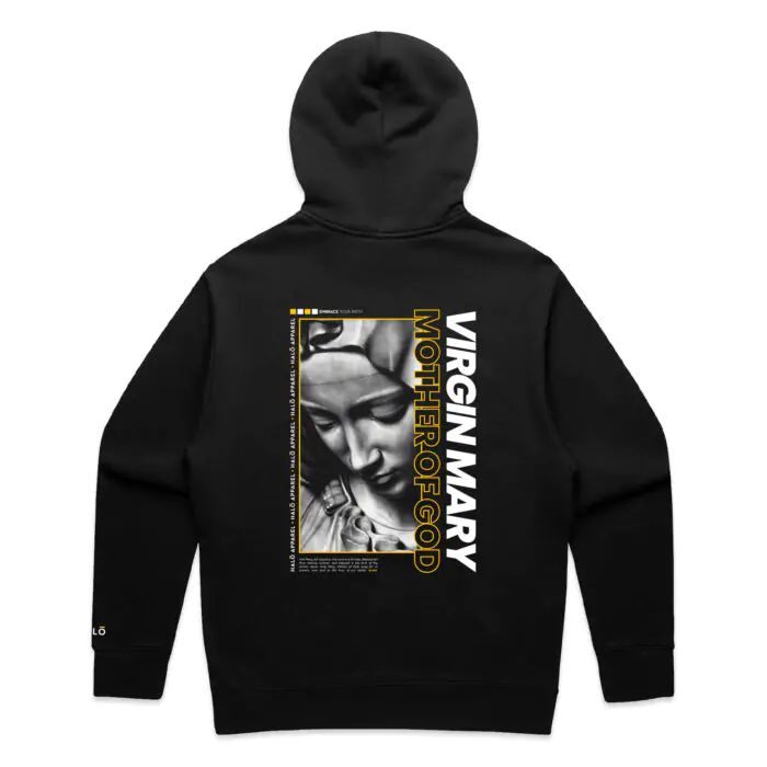 VIRGIN MARY MOTHER OF GOD ZIP HOOD - Image 3