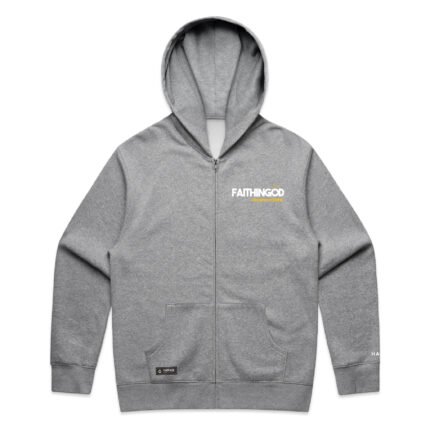 FAITH IN GOD ZIP HOOD - Image 4