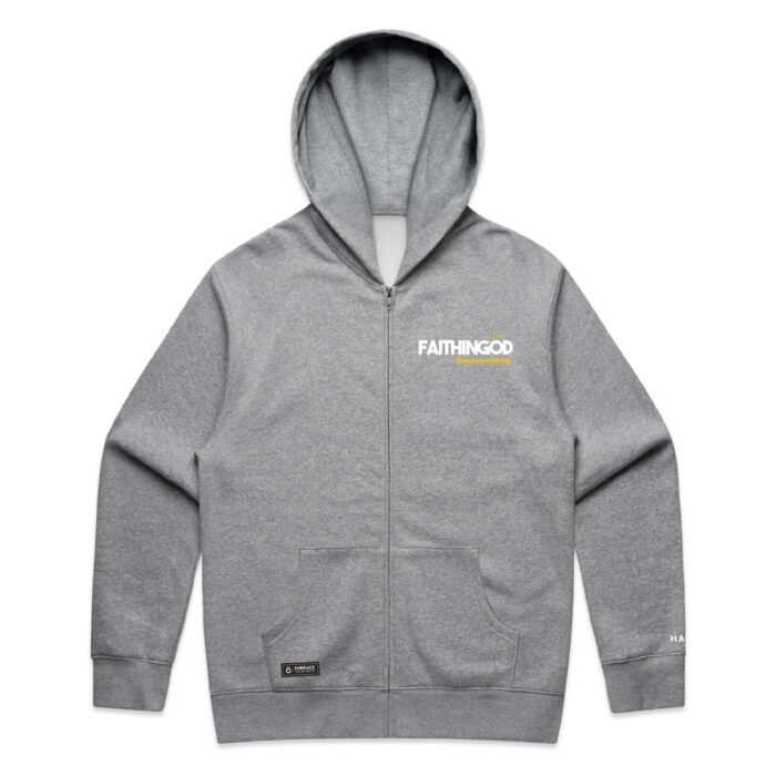 FAITH IN GOD ZIP HOOD - Image 4