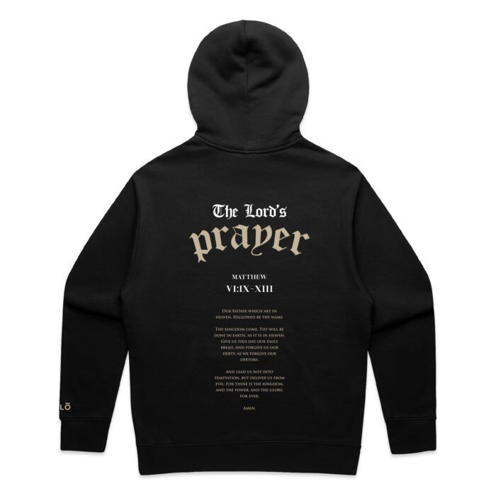 THE LORD’s PRAYER ZIP HOOD - Image 1