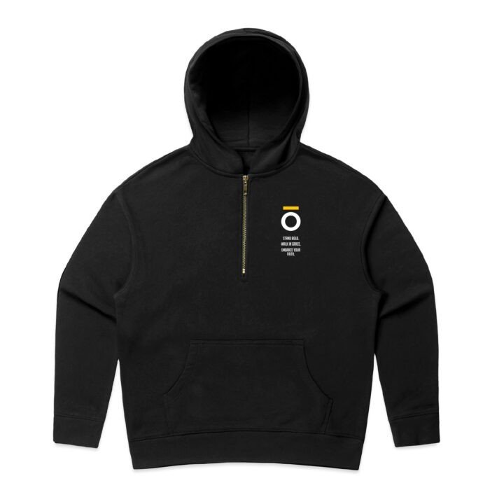 WO'S CORE HALF ZIP HOOD - Image 1