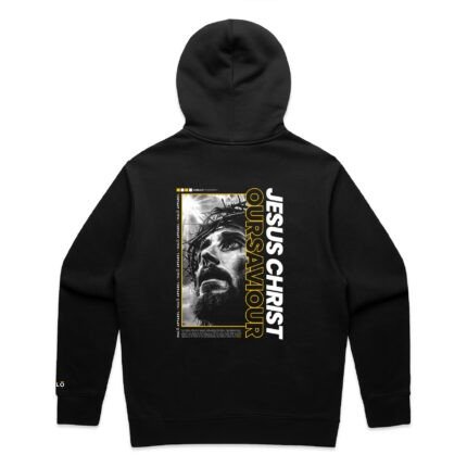WO’s JESUS CHRIST OUR SAVIOUR ZIP HOOD - Image 3