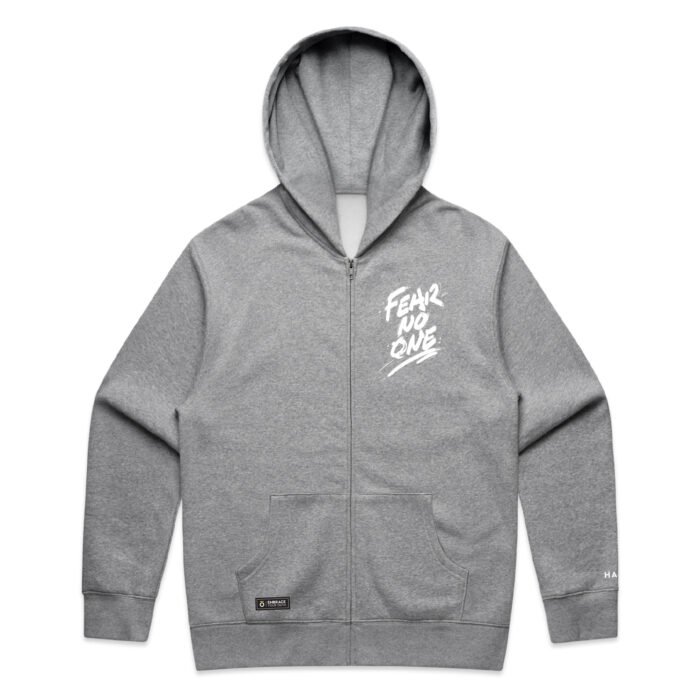 WO’s FEAR NO ONE ZIP HOOD - Image 4