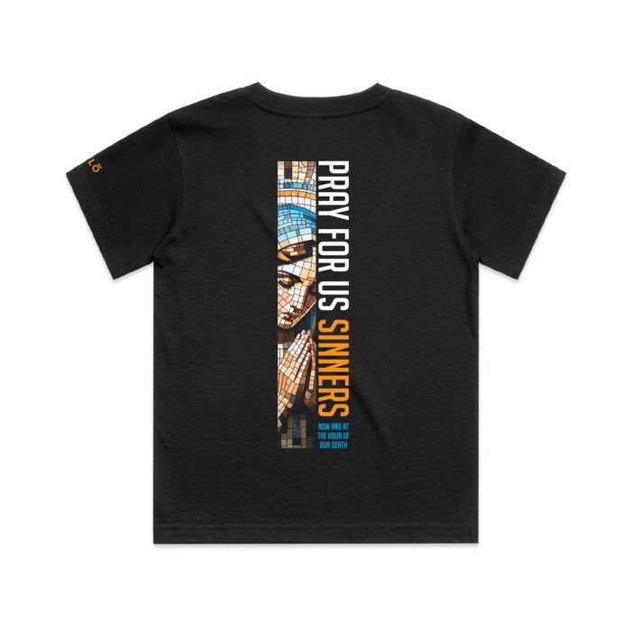 YOUTH PRAY FOR US SINNERS TEE - Image 2