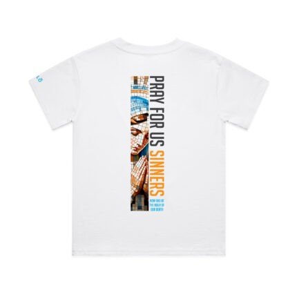YOUTH PRAY FOR US SINNERS TEE - Image 4