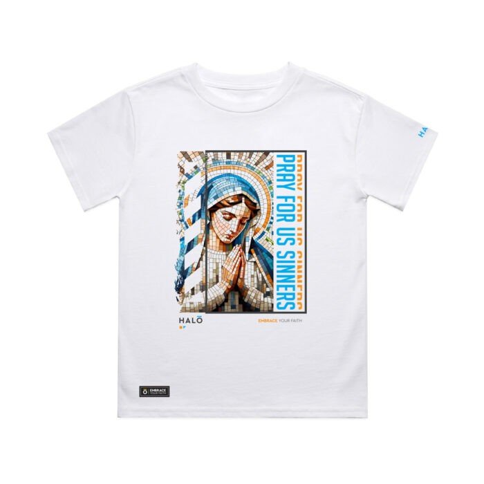 YOUTH PRAY FOR US SINNERS TEE - Image 3