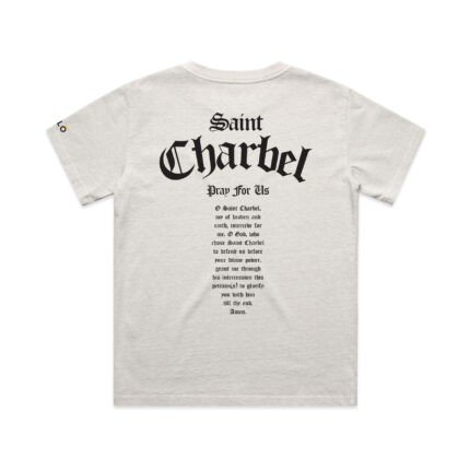 YOUTH ST CHARBEL PRAY FOR US (FADED) TEE - Image 6