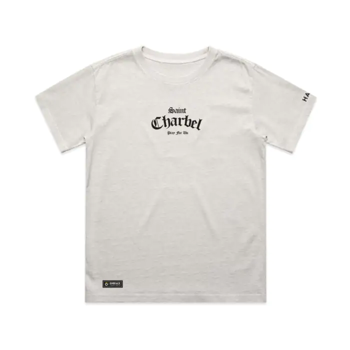 YOUTH ST CHARBEL PRAY FOR US (FADED) TEE - Image 5
